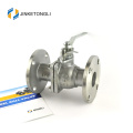 JKTLFB017 ss316 cf8m 1000wog 2 piece water flange 24 ball valve